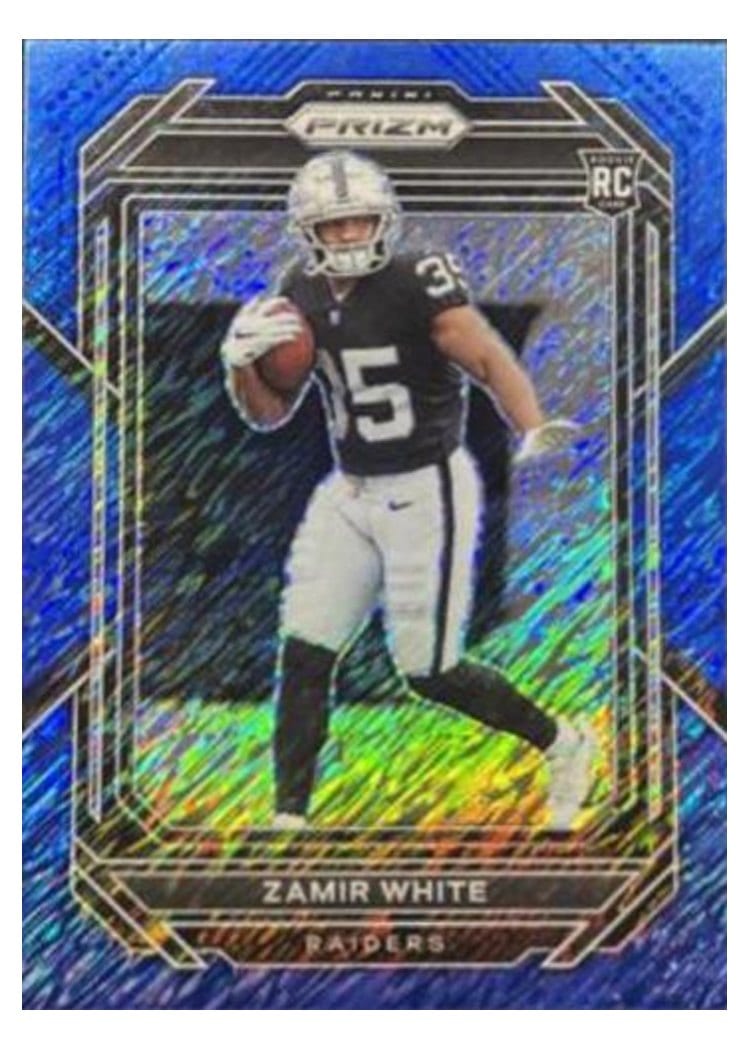 2022 Panini Prizm Base Set Zamir White #323 card
