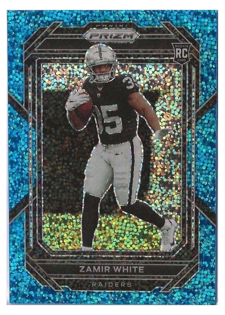 2022 Panini Prizm Base Set Zamir White #323 card