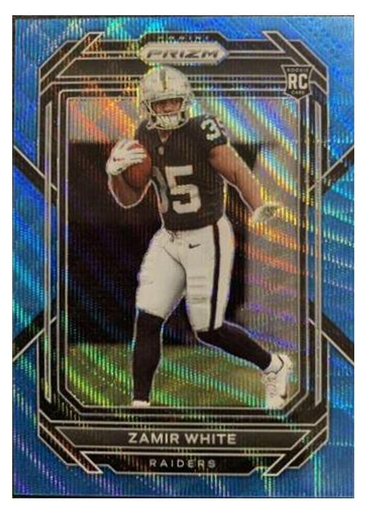 2022 Panini Prizm Base Set Zamir White #323 card