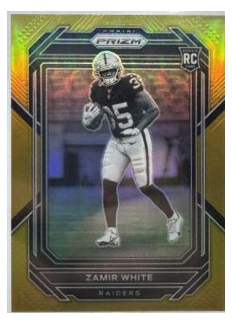 2022 Panini Prizm Base Set Zamir White #323 card
