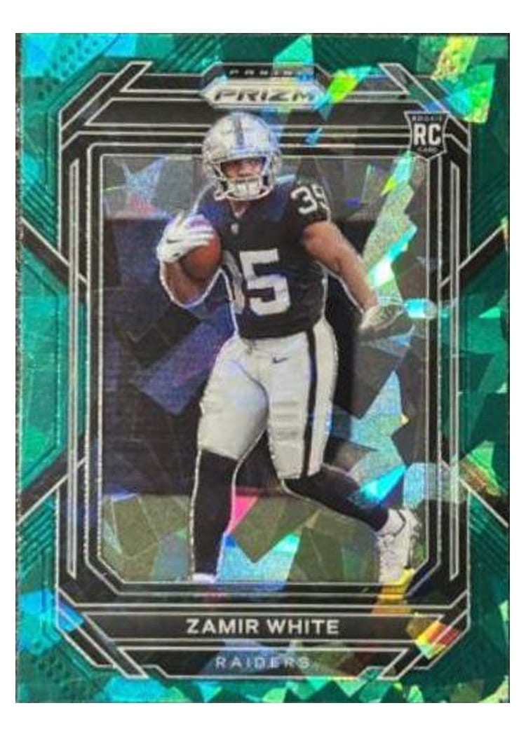 2022 Panini Prizm Base Set Zamir White #323 card
