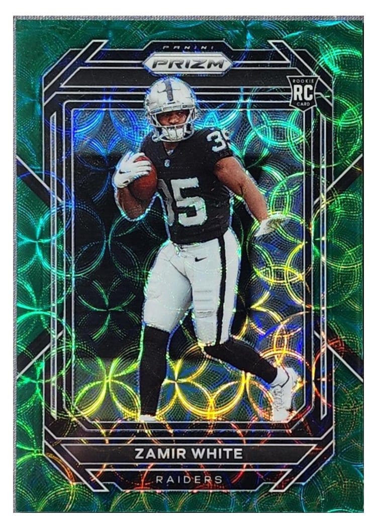 2022 Panini Prizm Base Set Zamir White #323 card