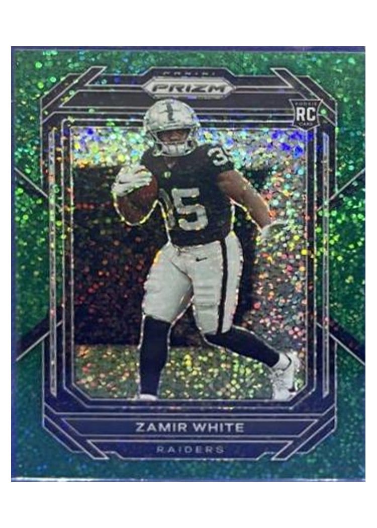 2022 Panini Prizm Base Set Zamir White #323 card