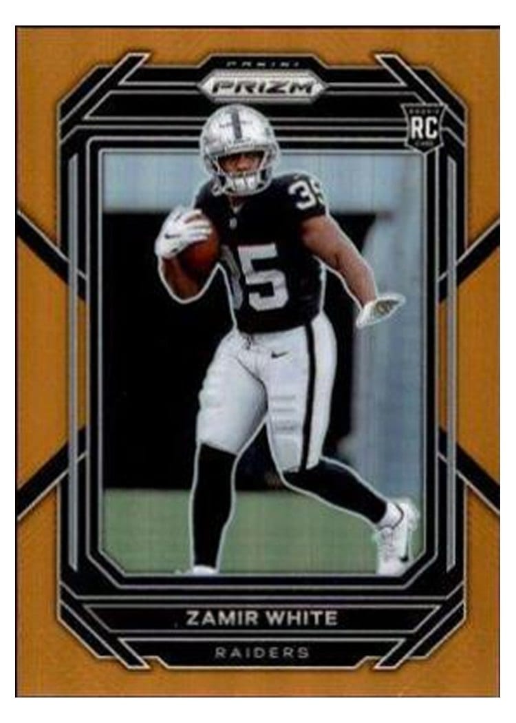 2022 Panini Prizm Base Set Zamir White #323 card