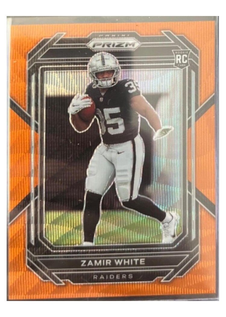 2022 Panini Prizm Base Set Zamir White #323 card