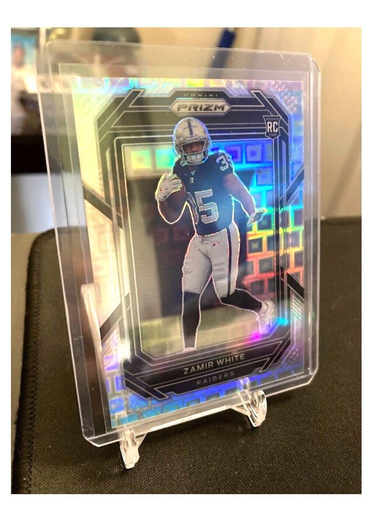 2022 Panini Prizm Base Set Zamir White #323 card