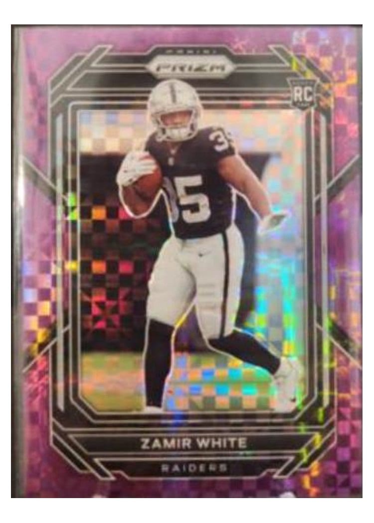 2022 Panini Prizm Base Set Zamir White #323 card