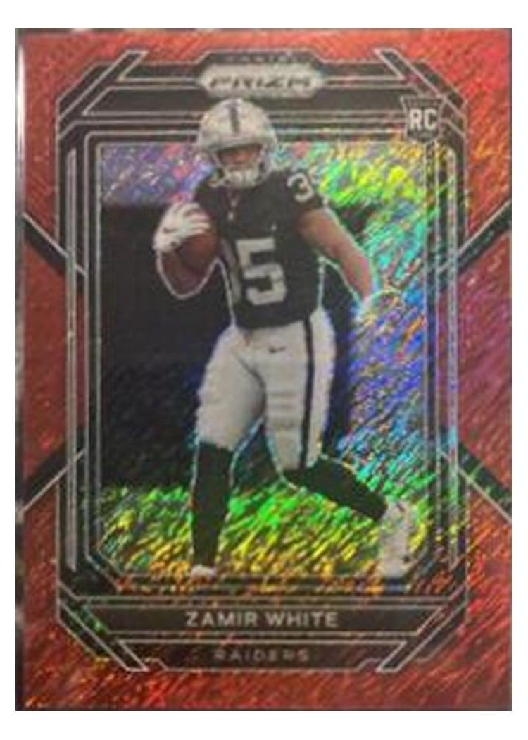 2022 Panini Prizm Base Set Zamir White #323 card