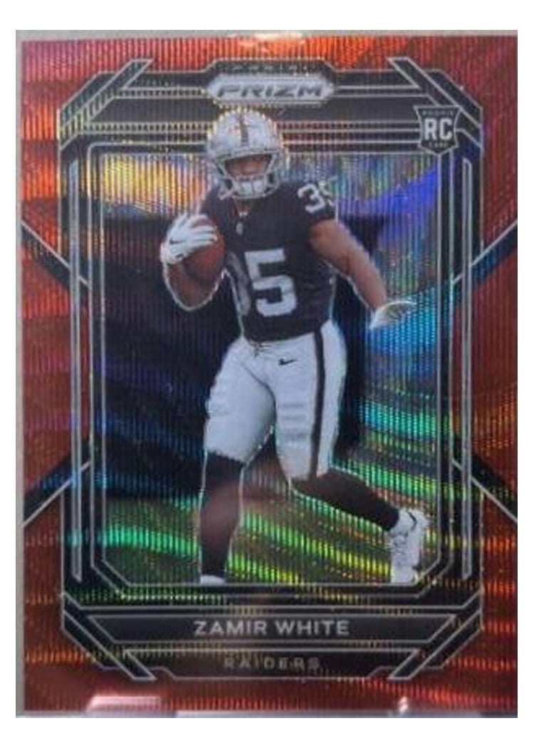 2022 Panini Prizm Base Set Zamir White #323 card