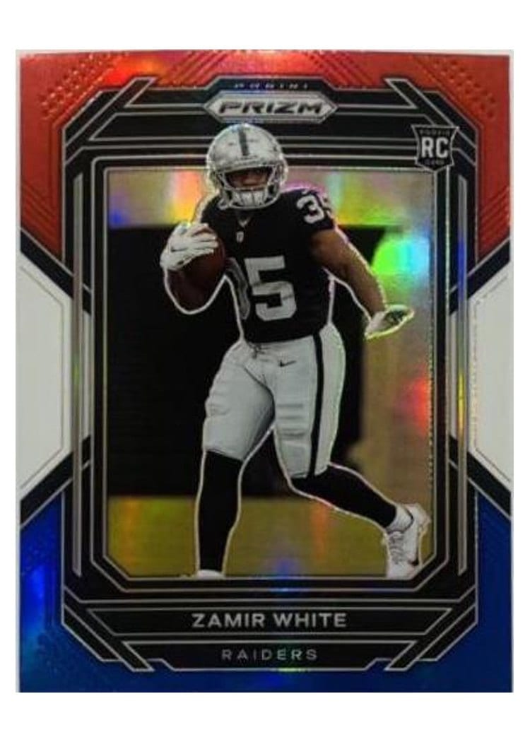 2022 Panini Prizm Base Set Zamir White #323 card