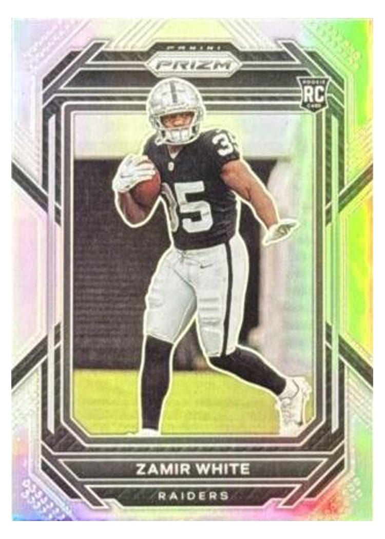 2022 Panini Prizm Base Set Zamir White #323 card