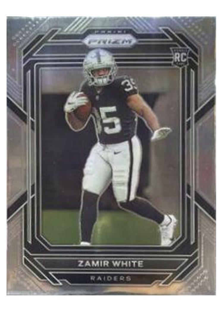 2022 Panini Prizm Base Set Zamir White #323 card