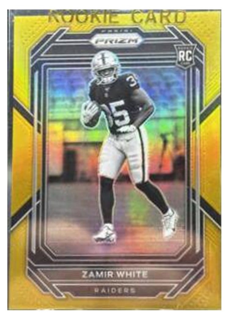 2022 Panini Prizm Base Set Zamir White #323 card