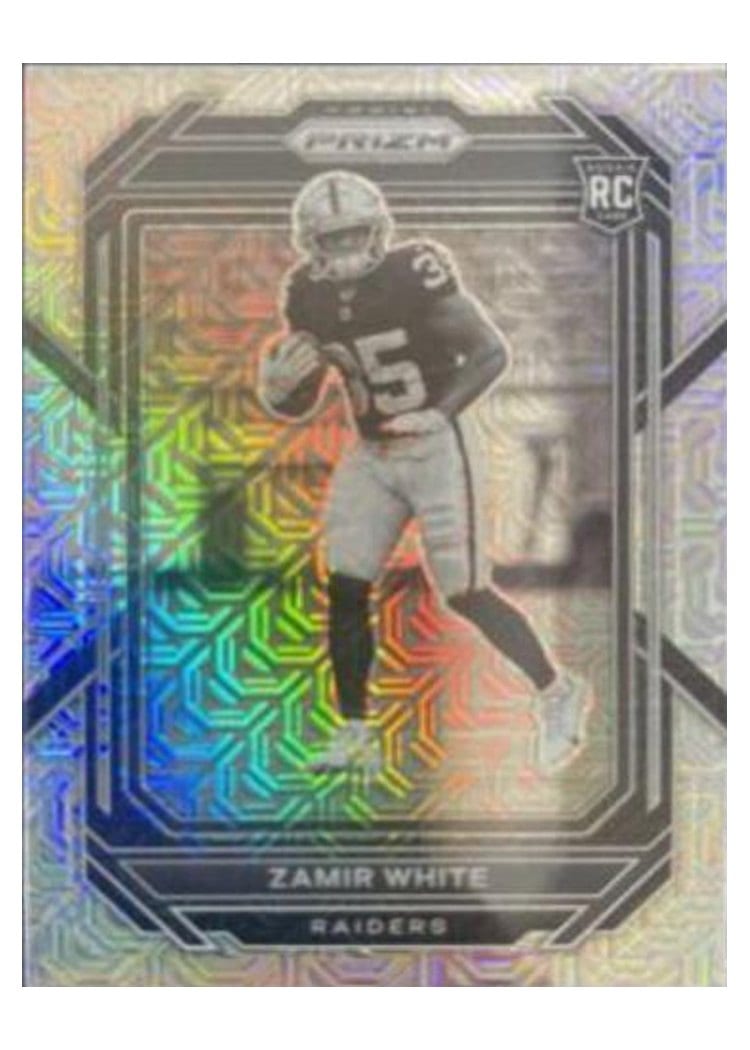 2022 Panini Prizm Base Set Zamir White #323 card