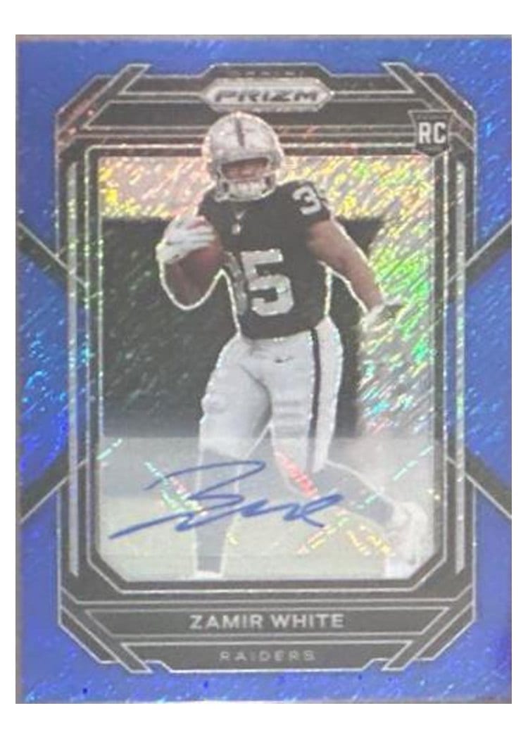 2022 Panini Prizm Base Set Zamir White #323 card