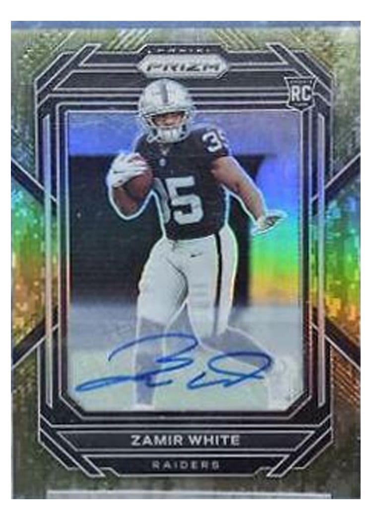 2022 Panini Prizm Base Set Zamir White #323 card