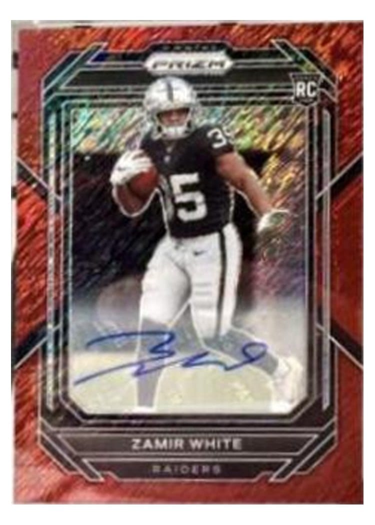 2022 Panini Prizm Base Set Zamir White #323 card