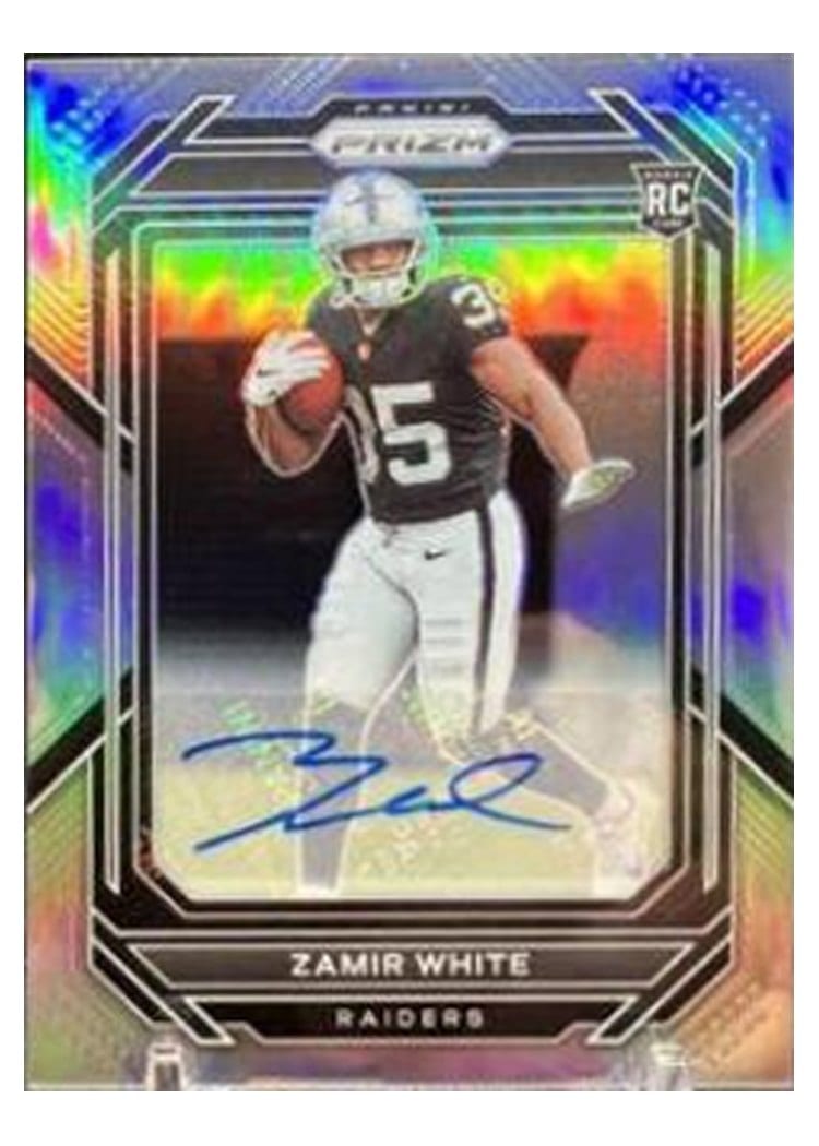 2022 Panini Prizm Base Set Zamir White #323 card