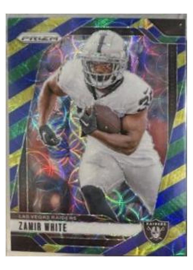 2024 Panini Prizm Base Set Zamir White Choice Blue Yellow Green #149 card