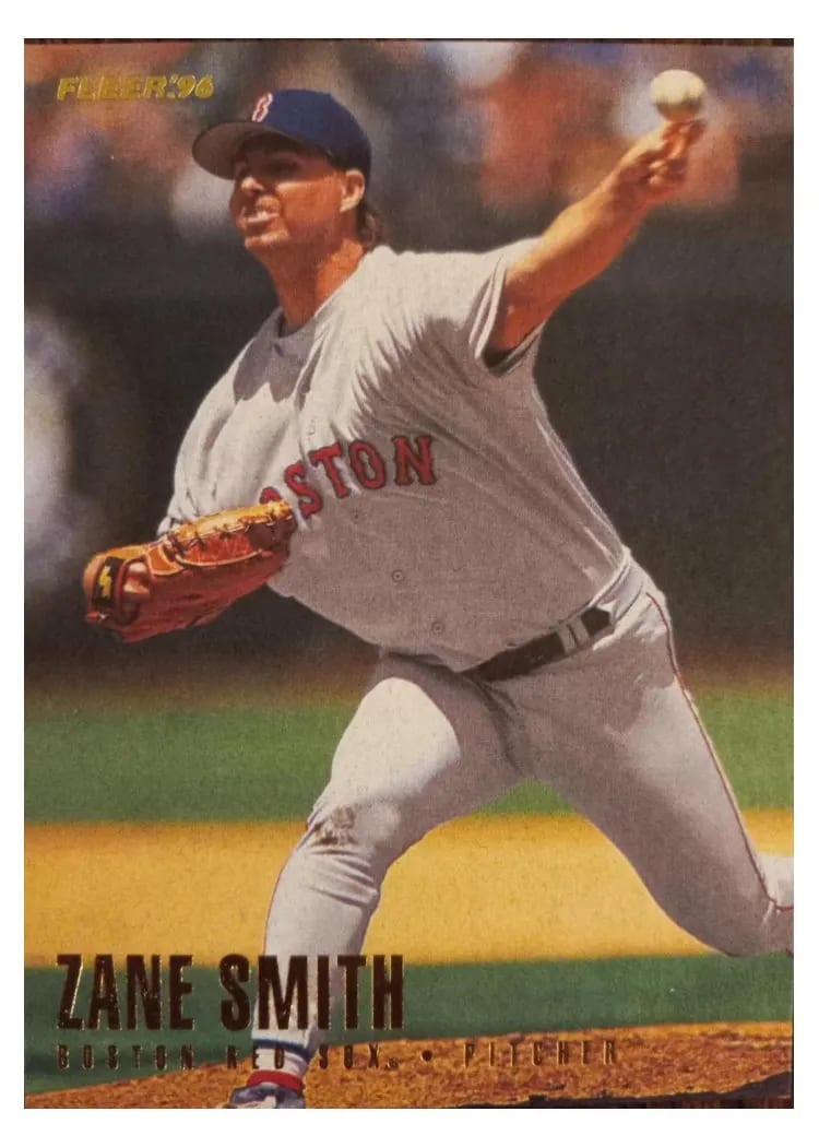 1996 Fleer Zane Smith #34 card