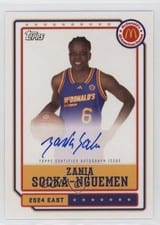 2024 Topps Chrome McDonald's All-American Event Autographs Zania Socka-Nguemen #EA-ZS card