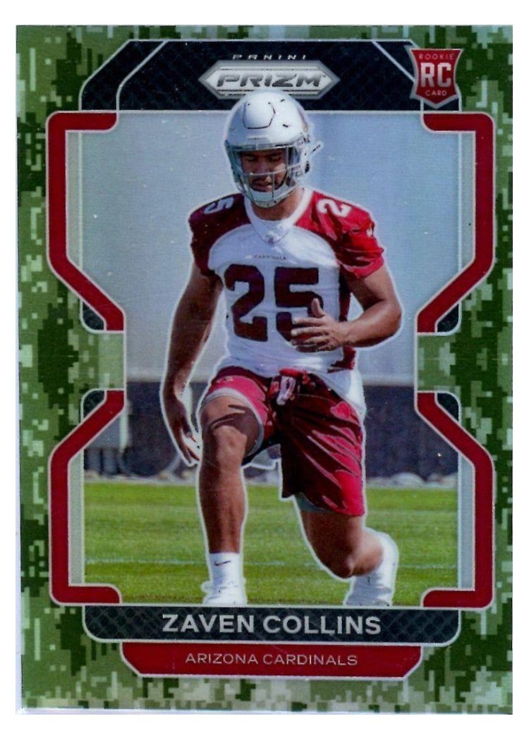 2021 Panini Prizm Base Set Zaven Collins #432 card