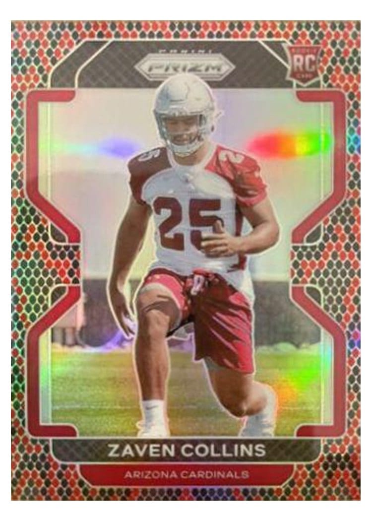 2021 Panini Prizm Base Set Zaven Collins #432 card