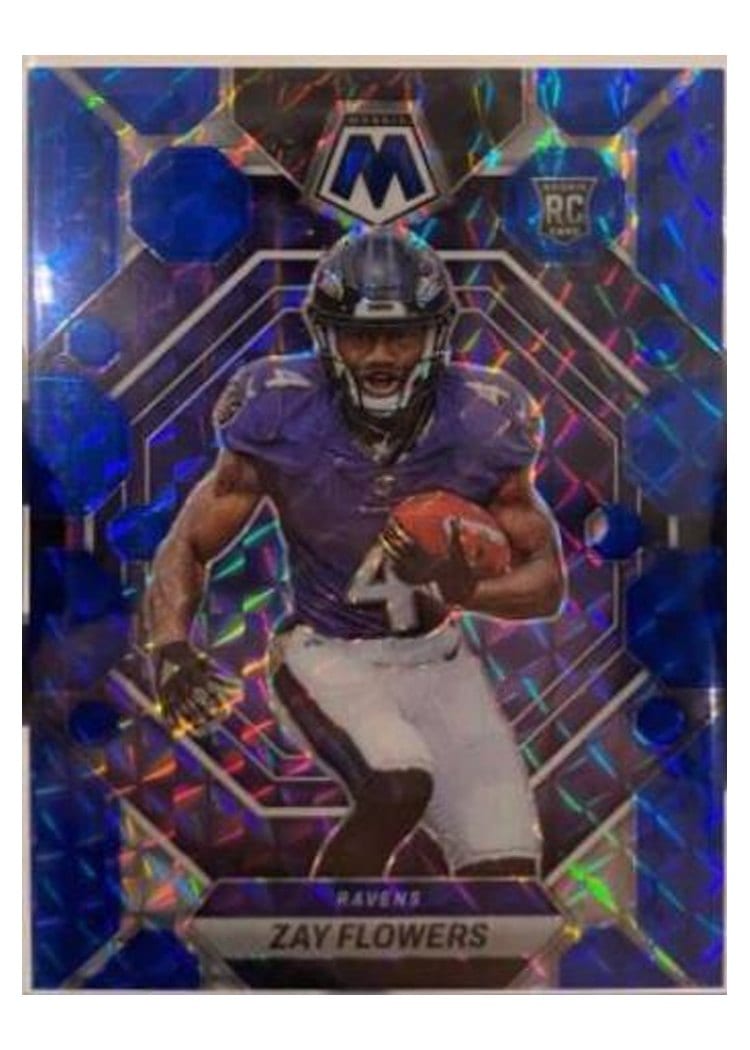 2023 Panini Mosaic Base Set Zay Flowers #380 card