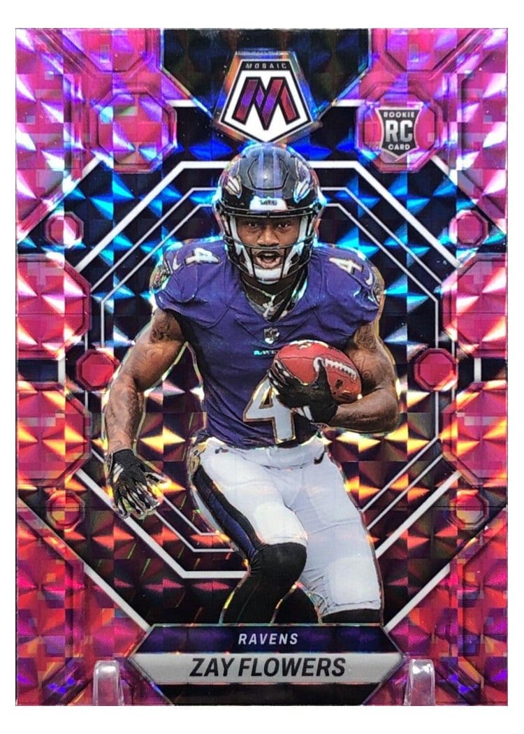 2023 Panini Mosaic Base Set Zay Flowers #380 card
