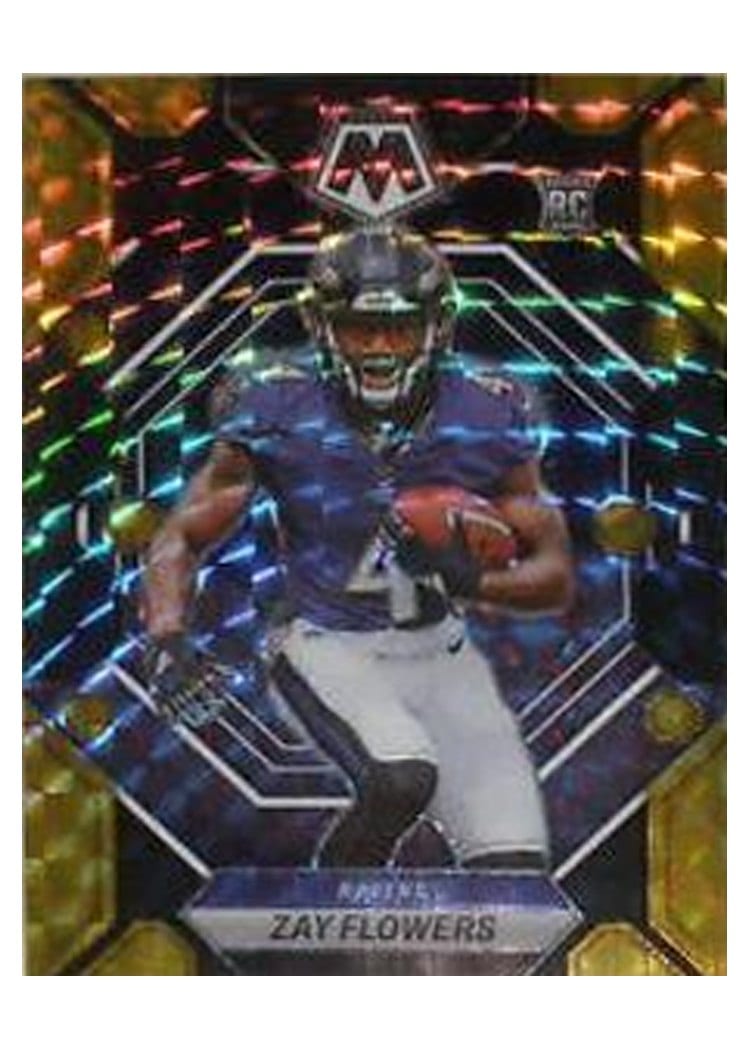 2023 Panini Mosaic Base Set Zay Flowers #380 card