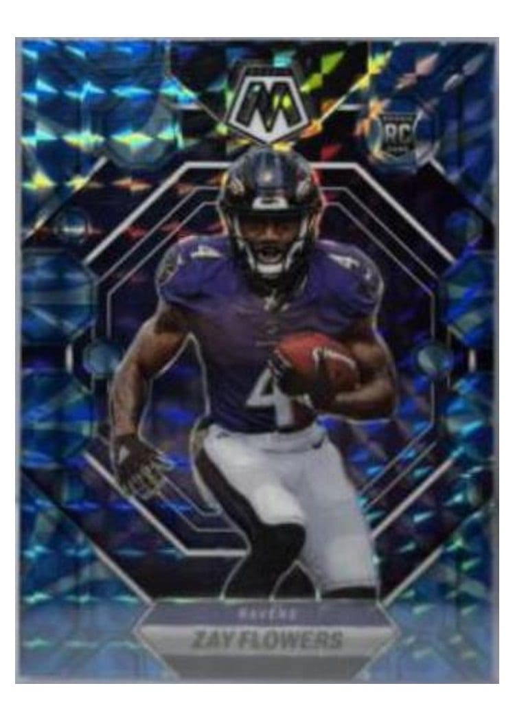 2023 Panini Mosaic Base Set Zay Flowers #380 card
