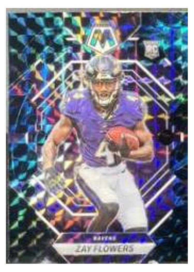 2023 Panini Mosaic Base Set Zay Flowers #380 card