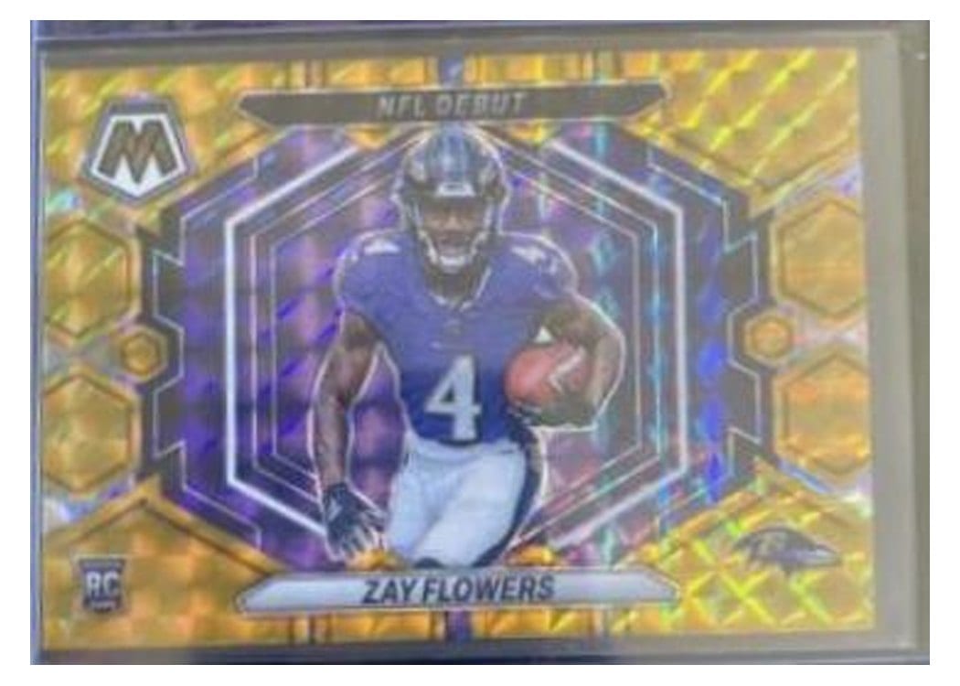2023 Panini Mosaic Base Set Zay Flowers #380 card