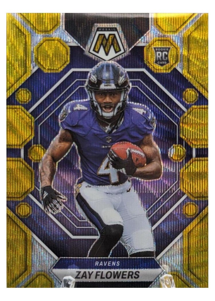 2023 Panini Mosaic Base Set Zay Flowers #380 card