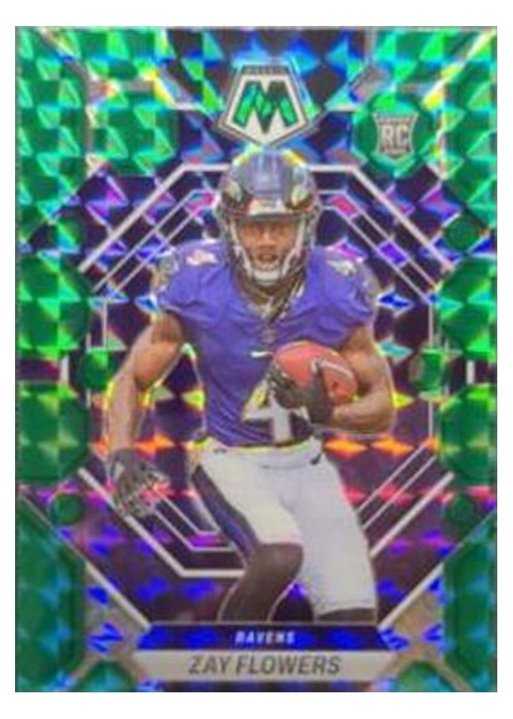 2023 Panini Mosaic Base Set Zay Flowers #380 card