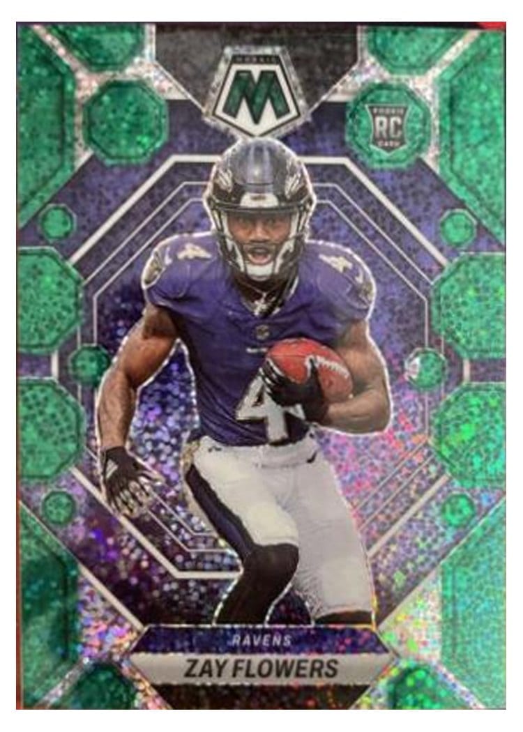 2023 Panini Mosaic Base Set Zay Flowers #380 card
