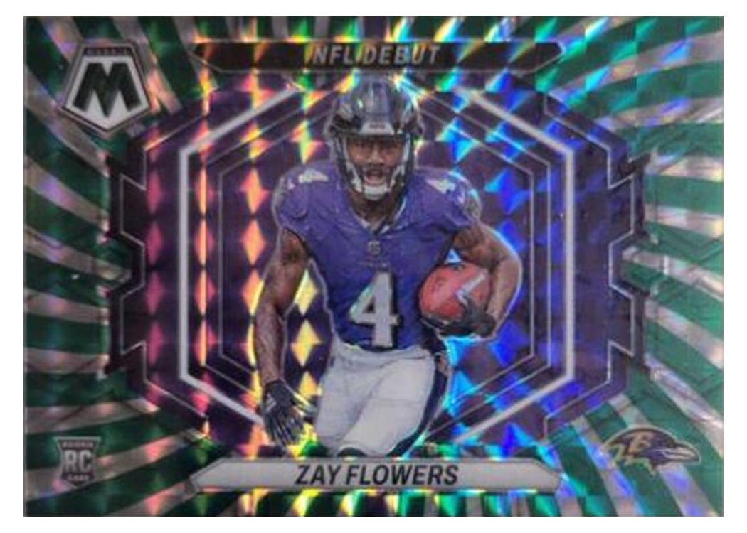 2023 Panini Mosaic Base Set Zay Flowers #380 card