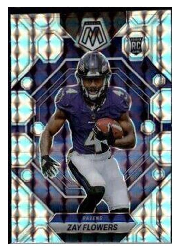 2023 Panini Mosaic Base Set Zay Flowers #380 card