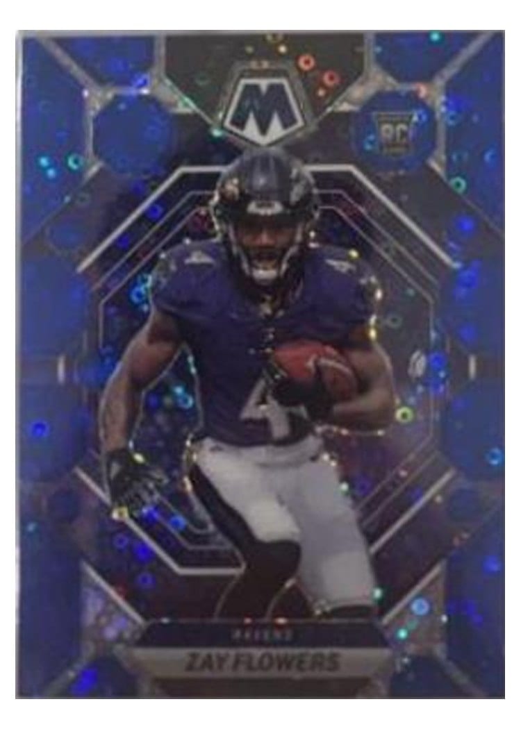 2023 Panini Mosaic Base Set Zay Flowers #380 card
