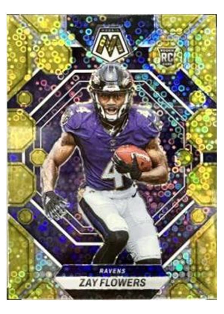 2023 Panini Mosaic Base Set Zay Flowers #380 card