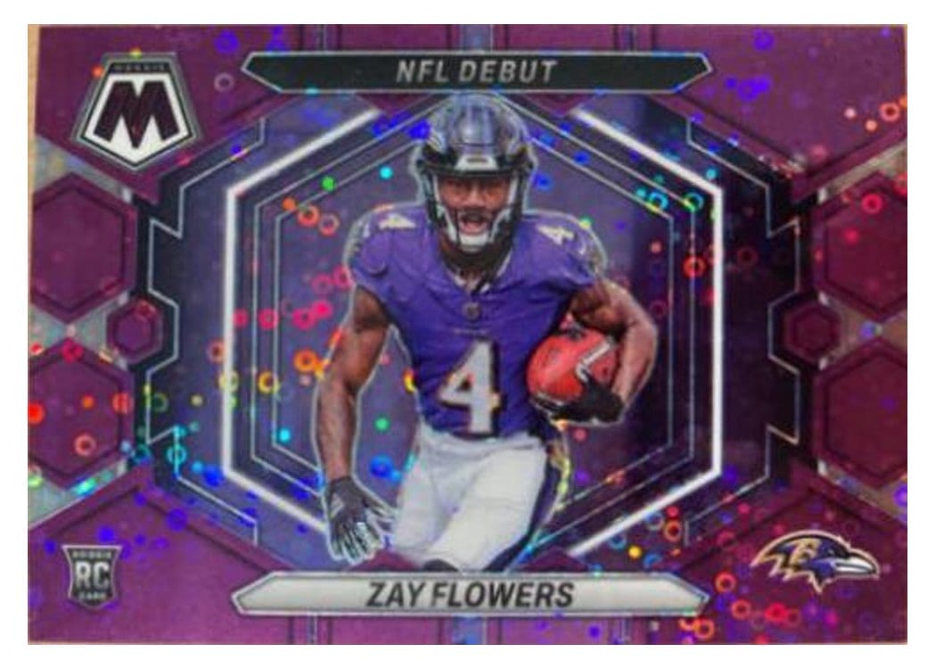 2023 Panini Mosaic Base Set Zay Flowers #380 card