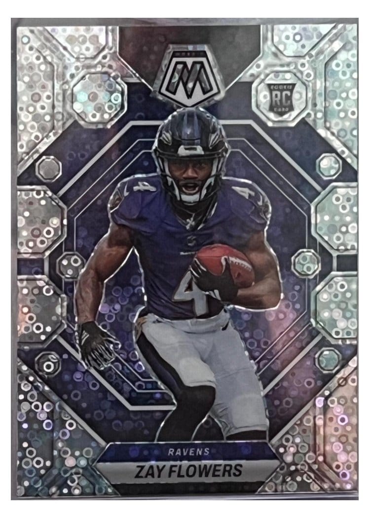 2023 Panini Mosaic Base Set Zay Flowers #380 card