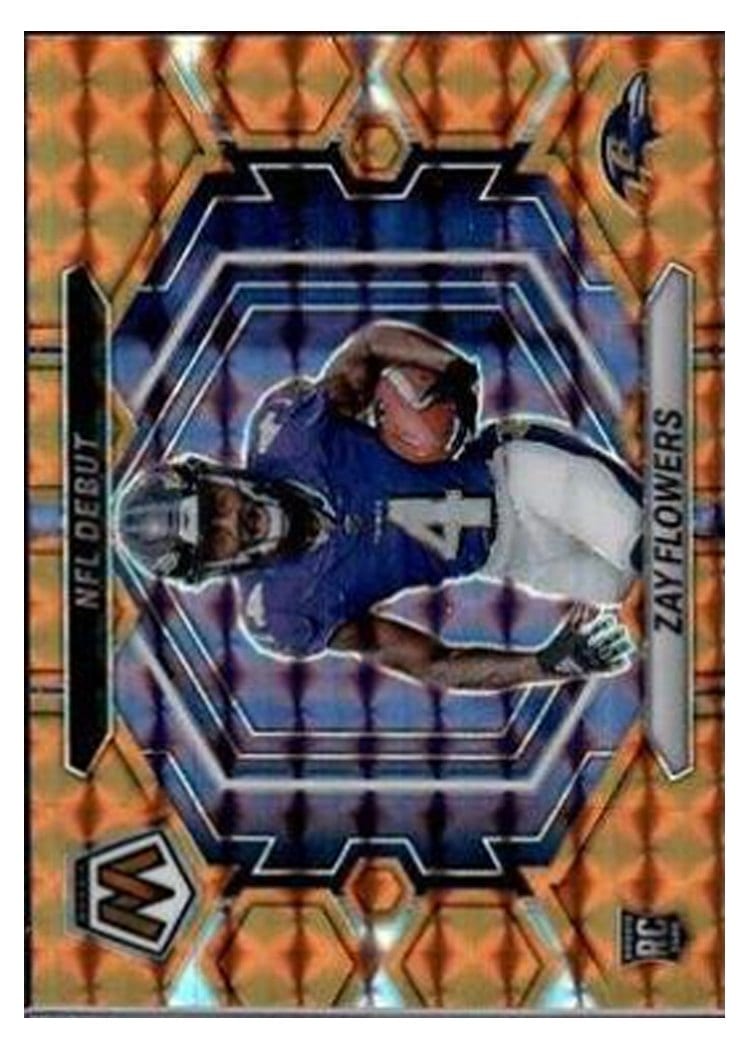 2023 Panini Mosaic Base Set Zay Flowers #380 card