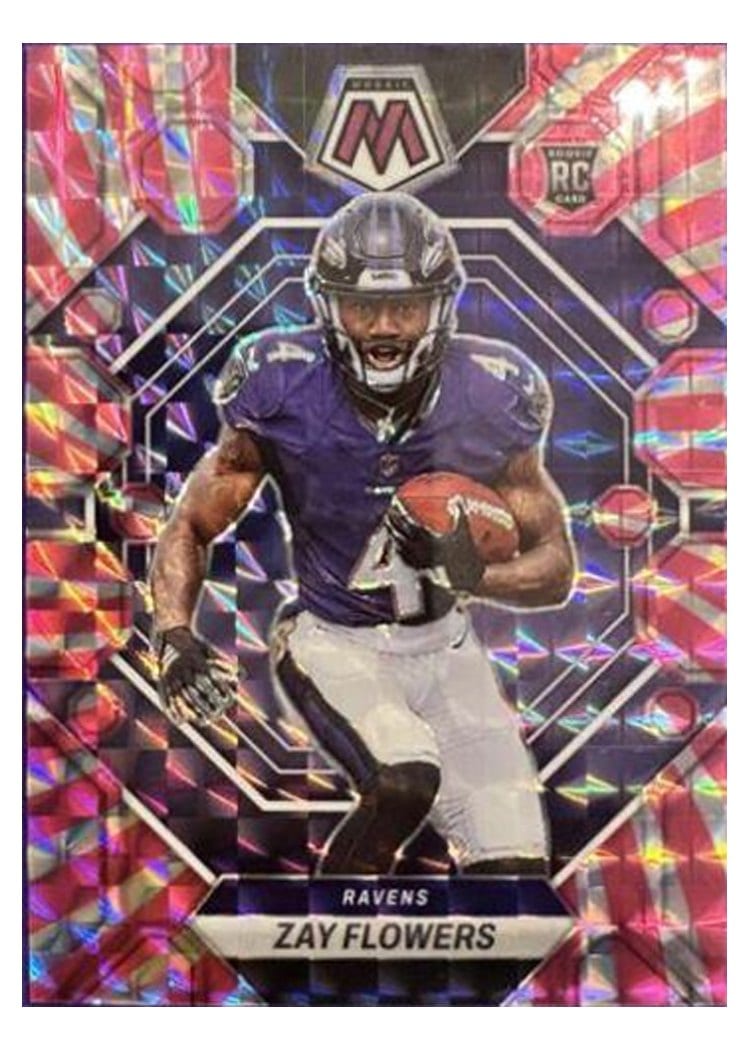 2023 Panini Mosaic Base Set Zay Flowers #380 card