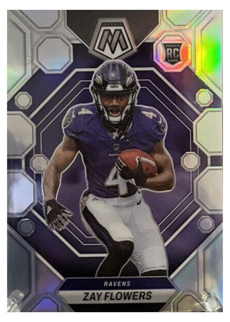 2023 Panini Mosaic Base Set Zay Flowers #380 card