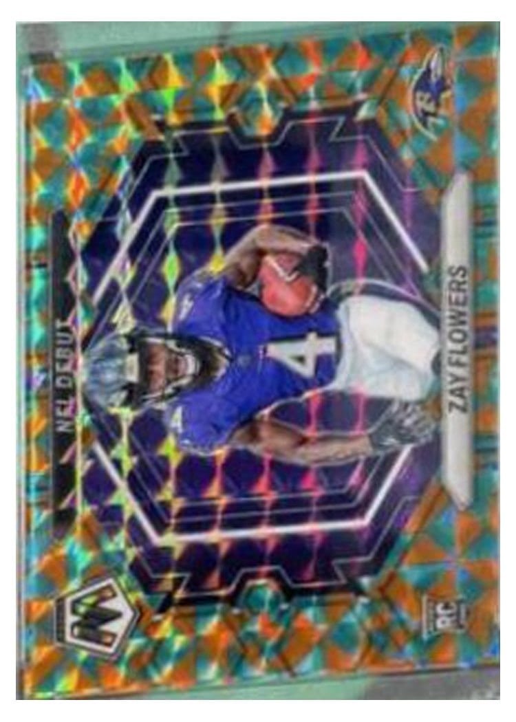 2023 Panini Mosaic Base Set Zay Flowers #380 card