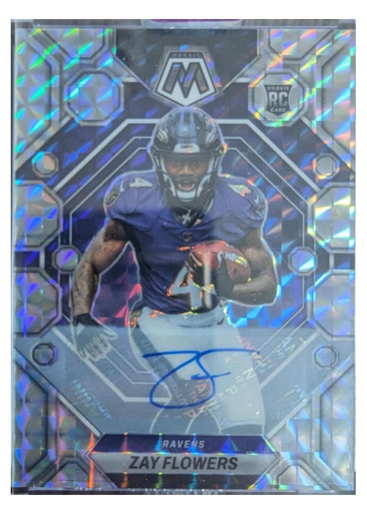 2023 Panini Mosaic Base Set Zay Flowers #380 card
