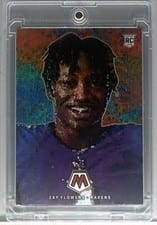 2023 Panini Mosaic Micro Mosaic Zay Flowers #MM-9 card