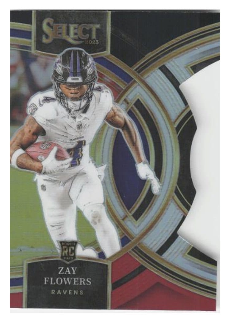 2023 Panini Select Base Set Zay Flowers #157 card