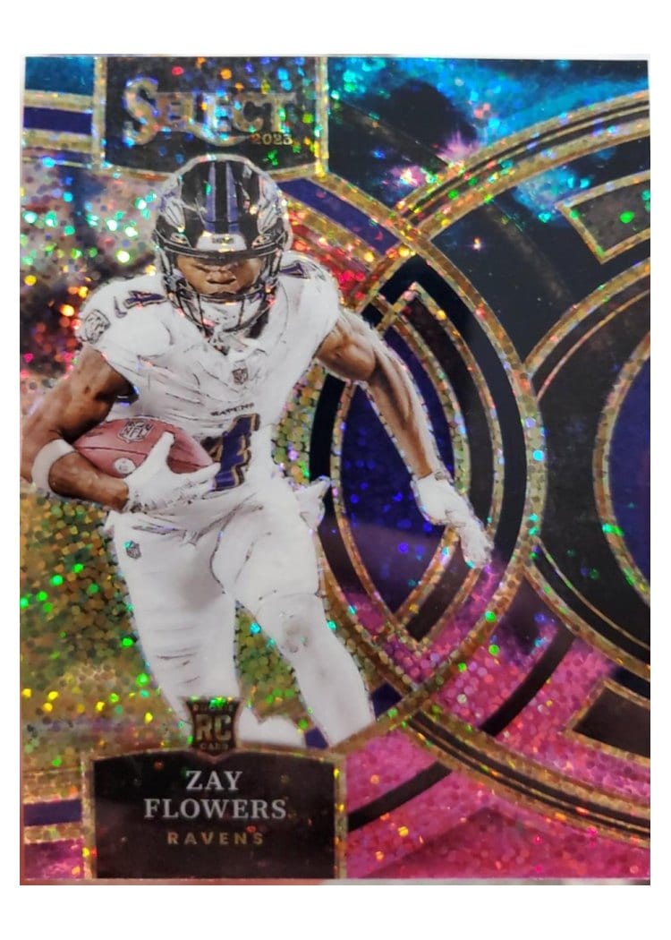 2023 Panini Select Base Set Zay Flowers #157 card
